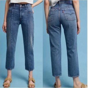 Levis Altered Straight Leg Jeans